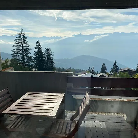 Magnifique A Avec Vue Sur Les Montagnes * Anzère