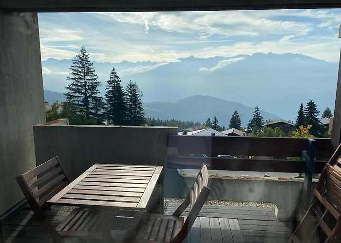 Magnifique A Avec Vue Sur Les Montagnes * Anzère